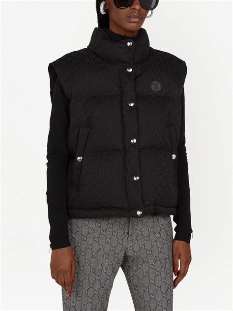 farfetch Gucci puffer vest